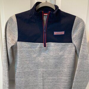 Vineyard Vines Quarter Zip Shep Shirt Sweatshirt Youth Medium